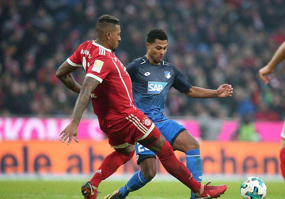 包含霍芬海姆大胜勒沃库森，主场取得重要胜利的词条